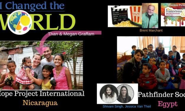 Yes, One person CAN Change the World.