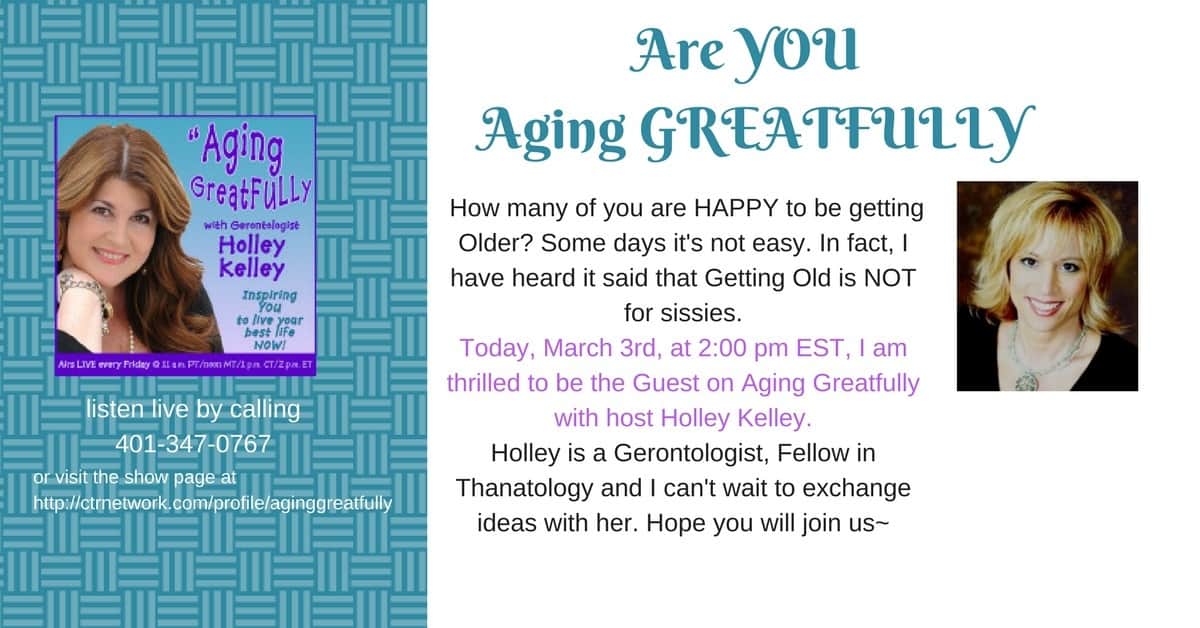 The Good Radio Founder Frankie Picasso Guests on The Holley Kelly Show, Aging Greatfully