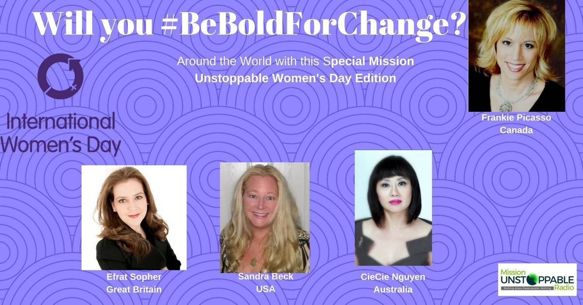 International Women’s Day Special on Mission Unstoppable Radio