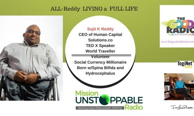 Reddy, Set Go Forward to Creating a Full Life!