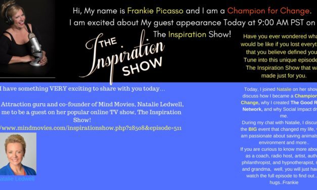 Look Who’s on THE INSPIRATION SHOW Today!!!
