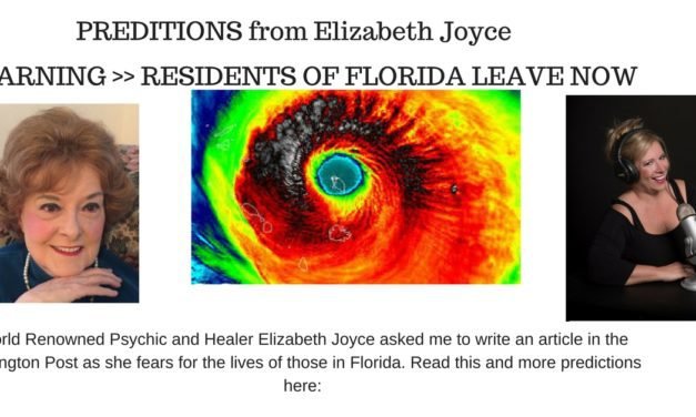 WORLD RENOWNED PSYCHIC HAS DIRE WARNINGS- GET OUT NOW!