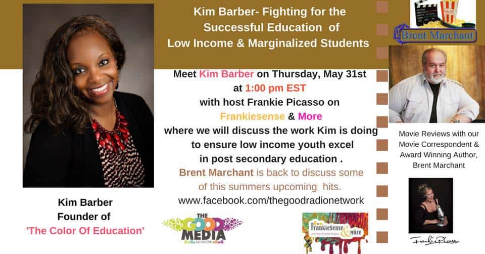 Kim Barber, Education Activist founder of The Color of Education