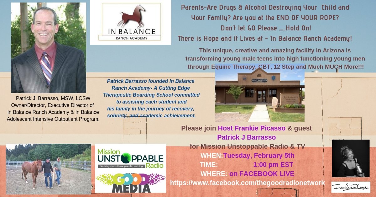 In Balance Ranch Academy- A First Rate Last Resort for Male teens with Substance Abuse