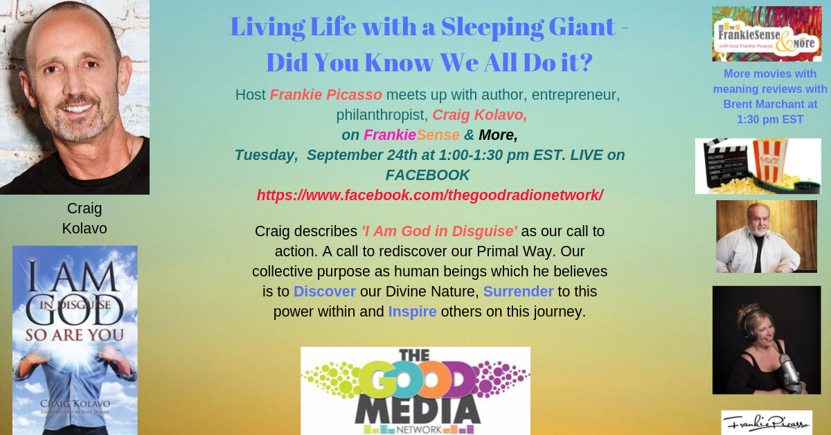 Living Life with A Sleeping Giant- Inside us All!