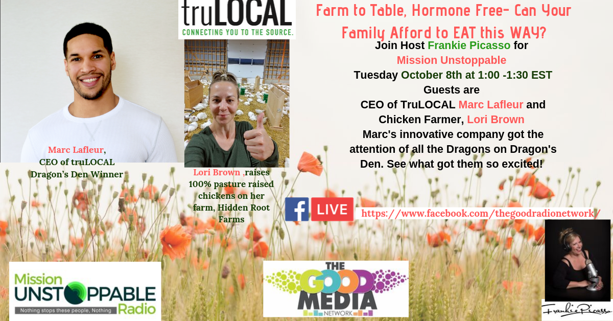 TruLOCAL fufills the Farm To Table, Affordable, Local , Hormone Free, Meat Decision for Home Cooks.