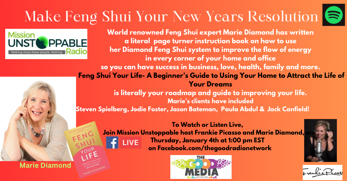 Start the New Year Off with Marie Diamonds’ Diamond Feng Shui System